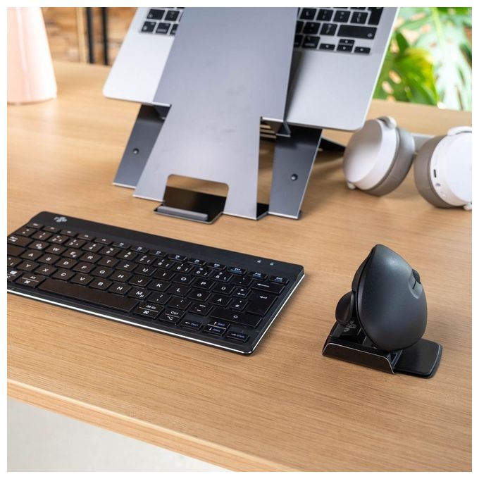 R-Go Tools RGOTWBMWLBL Mouse Ufficio Ambidestro Bluetooth  USB Type-A Ottico 2400 DPI