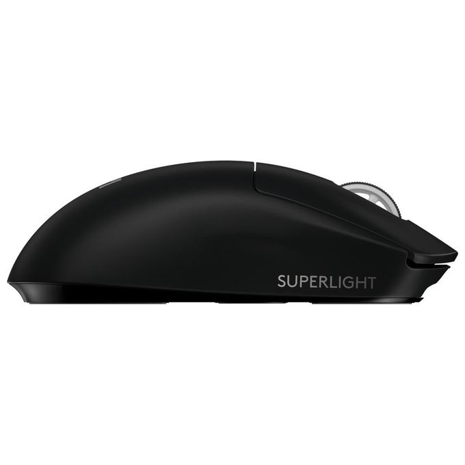 Logitech PRO X SUPERLIGHT Wireless Gaming Mouse Ottico 5 Pulsanti senza Fili LIGHTSPEED Nero