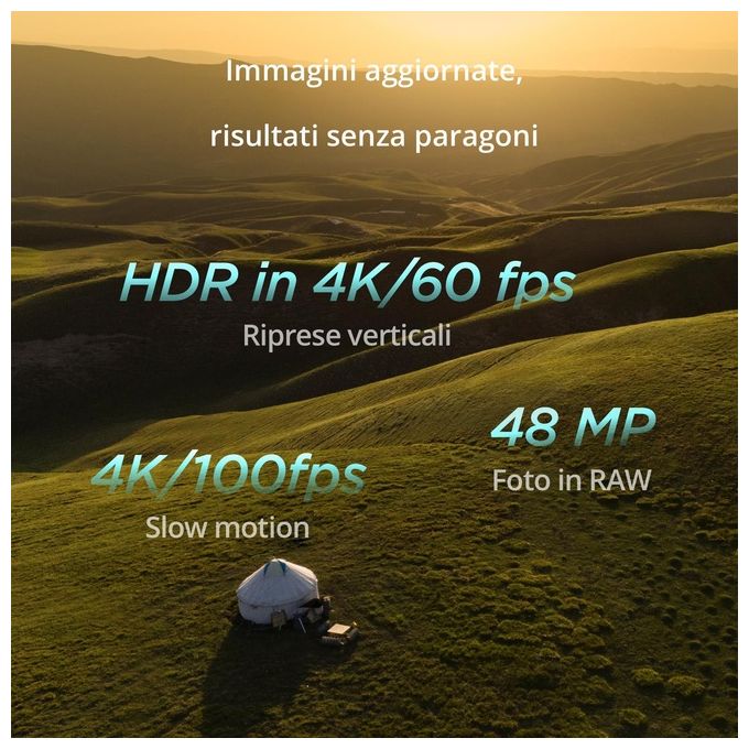 DJI Mini 4 Pro con DJI RC-N2 Mini Drone Pieghevole per Adulti con Fotocamera HDR in 4K