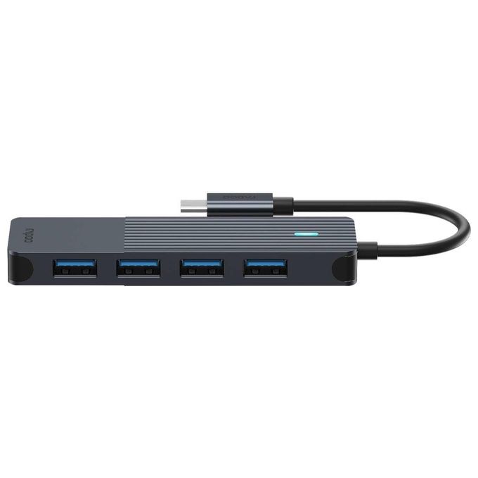 Rapoo USB-C Hub Grigio Usb-C su Usb-A