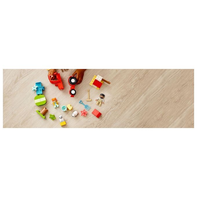 LEGO Duplo Il Trattore della Fattoria e i Suoi Animali