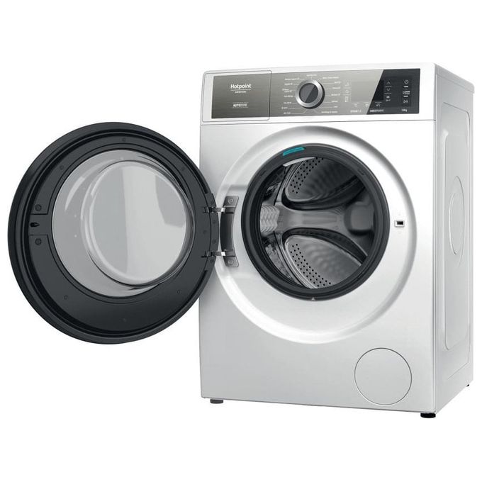 Hotpoint H8 W046WB IT Lavatrice Caricamento Frontale GentlePower Classe Energetica A Capacita' di carico 10Kg Centrifuga 1400 Giri PowerDrive Anti Macchia