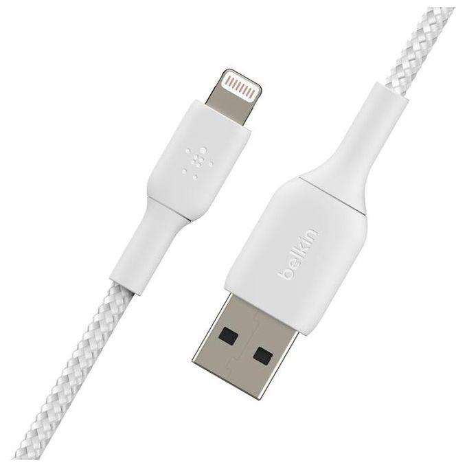 Belkin CAA002BT1MWH Cavo Lightning 1mt Bianco