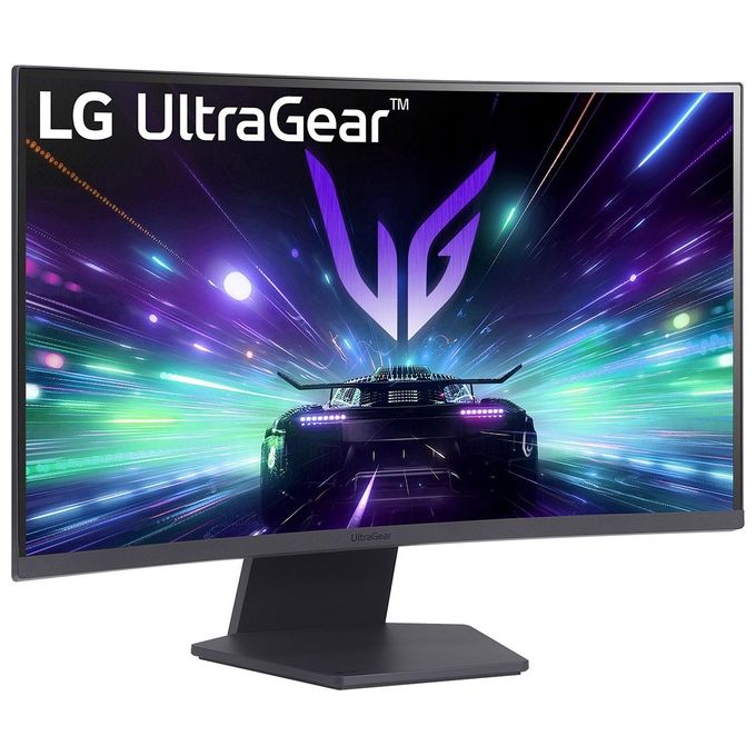 LG 27GS60QN UltraGear Monitor PC Gaming Curvo 27'' Display LCD 180 Hz 1ms 2560 x 1440 Pixel Quad HD