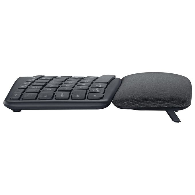 Logitech ERGO K860 Tastiera Split Wireless Ergonomica con Supporto per i Polsi Layout Italiano QWERTY Grigio