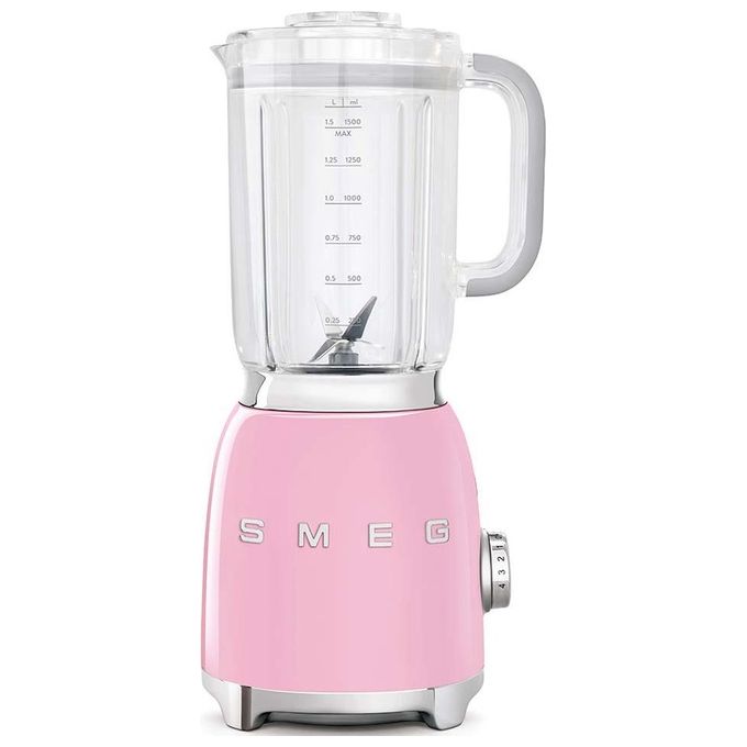 Smeg BLF01PKEU Frullatore Anni '50 1,5Lt 800W Rosa