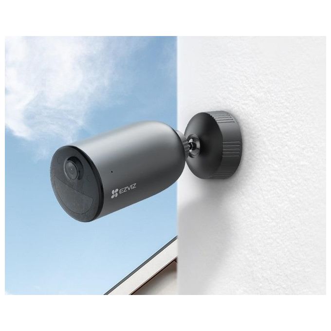 Ezviz EB3  2K  Videocamera autonoma alimentata a batteria per Domotica Telecamera di Sorveglianza a Batteria