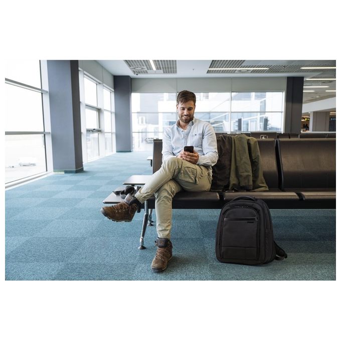 Kensington K60381EU Contour 2.0 Pro Zaino Porta PC 17'' Idrorepellente 29L Tasca RFID TSA colore Nero
