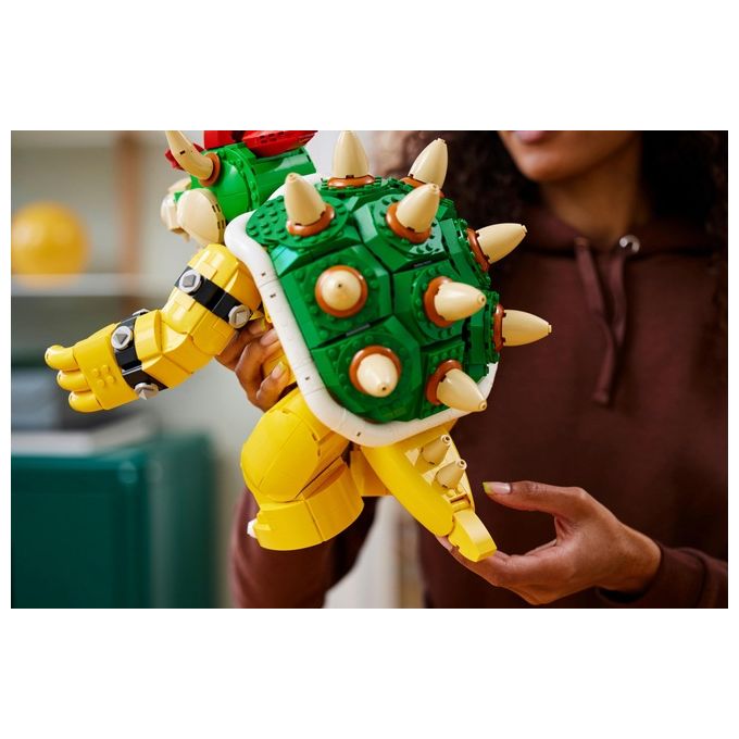 LEGO Super Mario 71411 Il Potente Bowser, Kit di Costruzioni per Adulti, Idee Regalo, Personaggio Snodabile 3D da Collezione