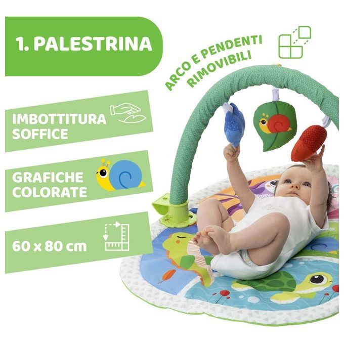 Chicco Palestra Gioco Magic Forest Attivita' 3 in 1