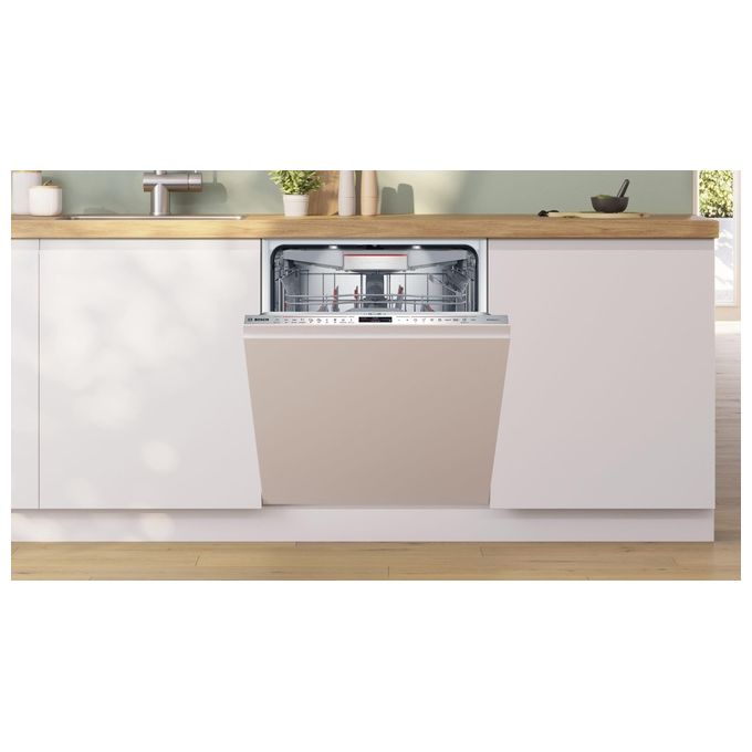 Bosch SMV8YCX02E Serie 8 Lavastoviglie da Incasso a Scomparsa Totale Classe A 14 Coperti 60 cm per Uso Domestico Efficiente