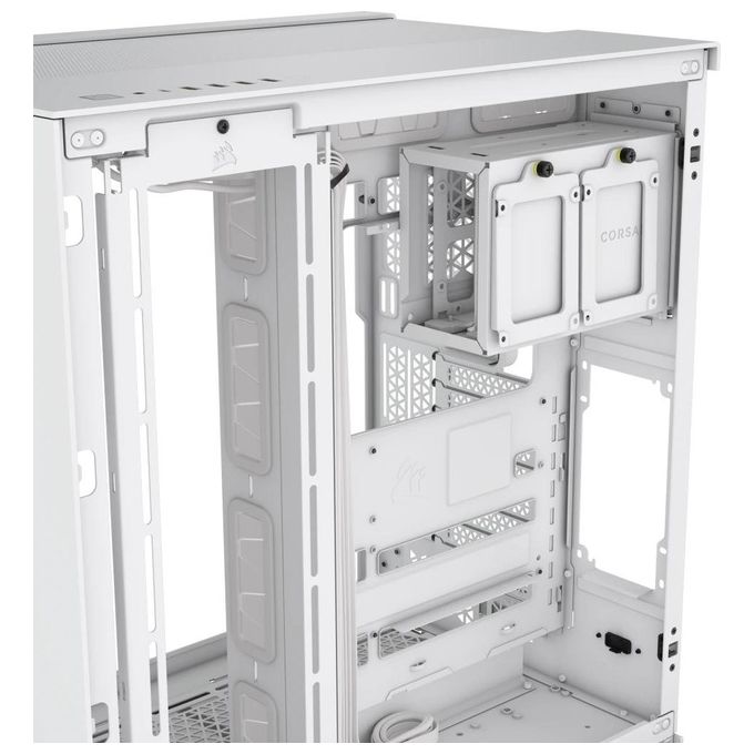 Corsair 6500D Airflow White Middle Tower Vetro Temperato No-Power minITX-mATX-ATX-E-ATX