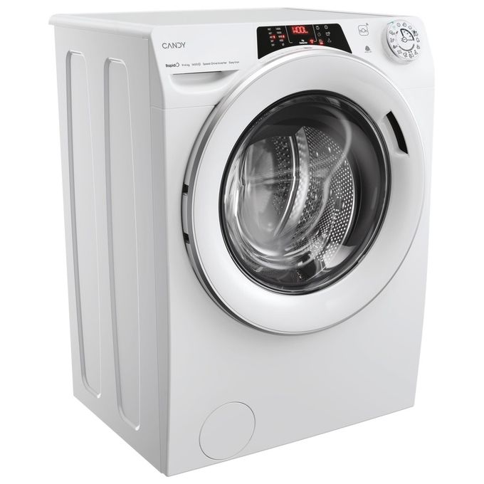 Candy ROW4964DWMST-1-S RapidÓ Lavasciuga 9-6 Kg 1400 rpm Classe A Wi-Fi Vapore Inverter (85x60x58 cm) colore Bianco