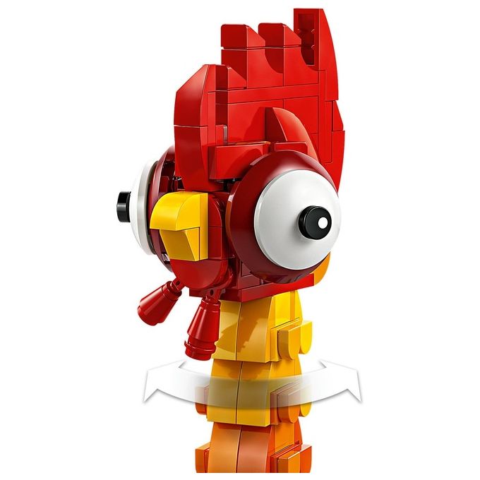 LEGO Heihei ǀ Disney dal Film Vaiana 2 Modello di Animale da Costruire con Parti Snodabili e Espositore Giochi per Bambini e Bambine da 9 Anni in su Idea Regalo di Compleanno da Collezione 43272