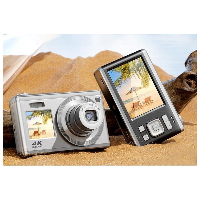 Rollei Compactline 10X Fotocamera Digitale 60MP Zoom Ottico Selfie Display
