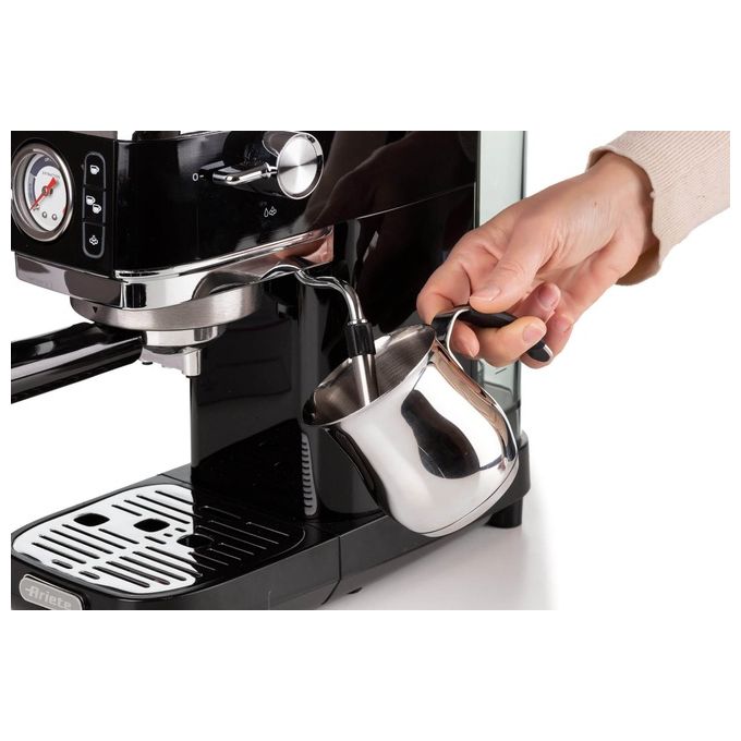 [ComeNuovo] Ariete 1381 Macchina per Caffe' Espresso con Manometro Nero