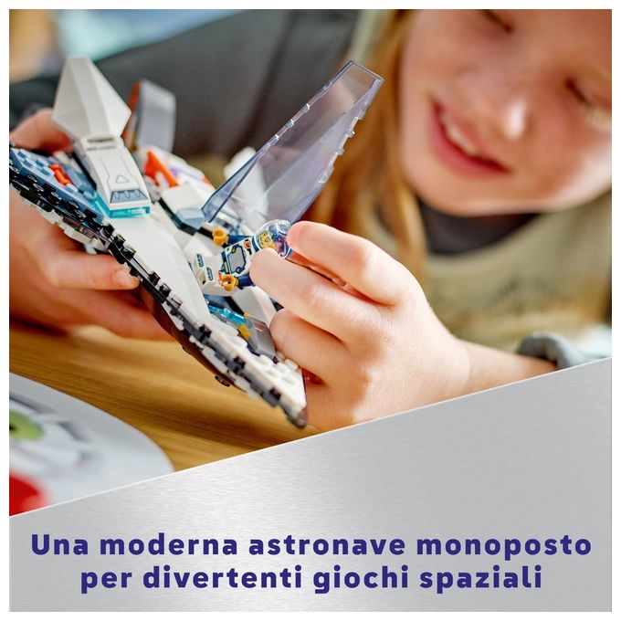 LEGO City 60430 Astronave Interstellare 60430-LEGO Giocattolo Gioco Spaziale per Bambini 6+ Anni con Navicella Minifigure e Drone Robot
