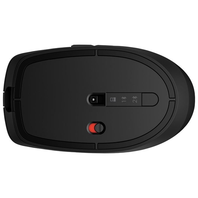 HP 715 Mouse Multidispositivo Ricaricabile 7 Pulsanti Wireless USB Nero