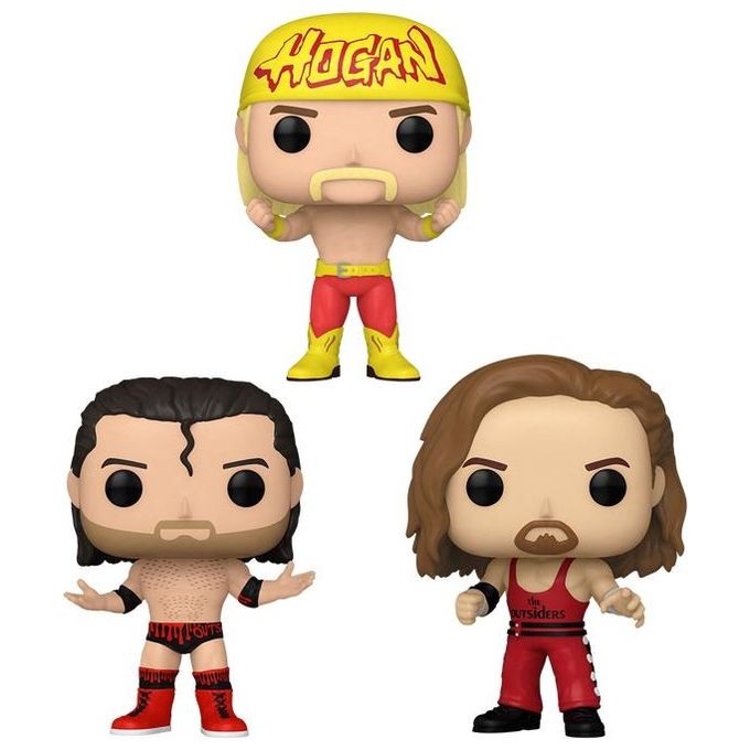 Funko Pop! Wwe Nwo Hogan and The Outsiders 3 Pack