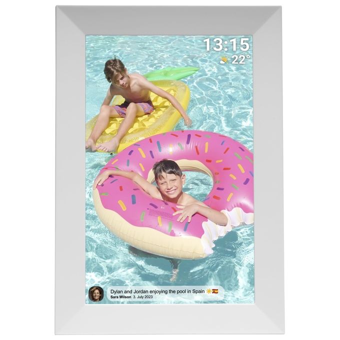 Denver Frameo PFF-1024 Cornice Digitale 10.1'' 16Gb Bianco