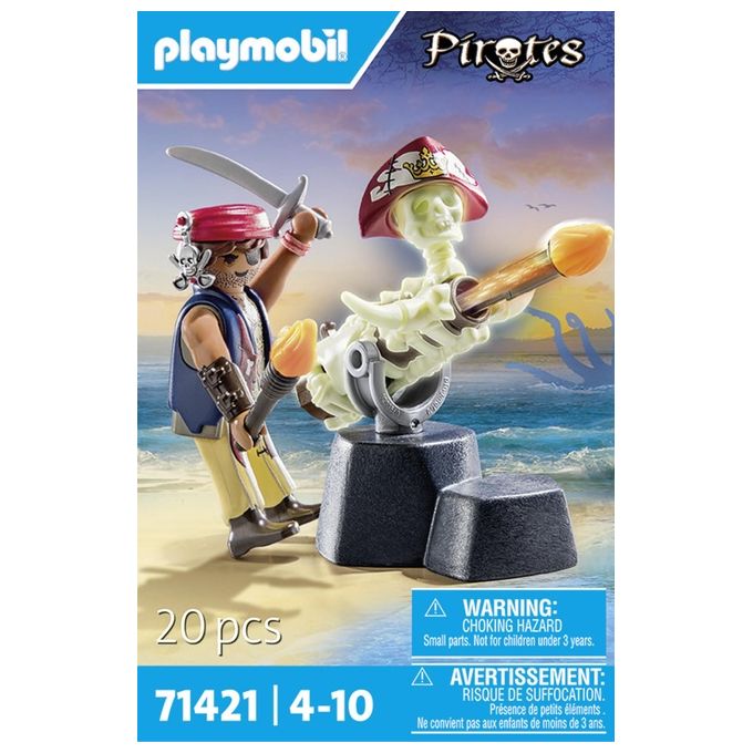 Playmobil Pirates Pirata con Cannone