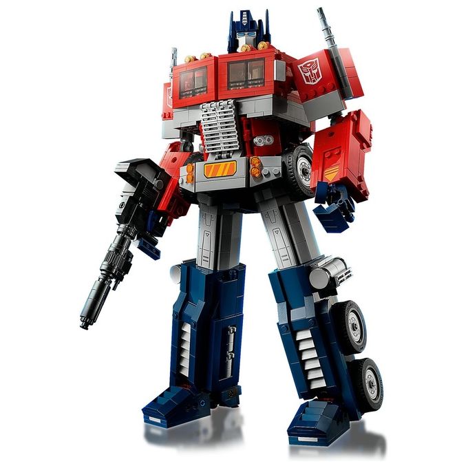 LEGO Icons Optimus Prime, Modellino da Costruire 2 in 1 del Leader dei Transformers, Set da Collezione per Adulti, 10302