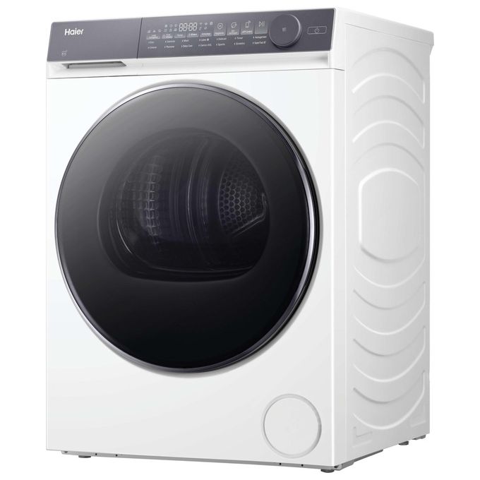 Haier, Asciugatrice a Pompa di Calore, Libera Installazione, 10 kg, Bianco, HD100-C367U1