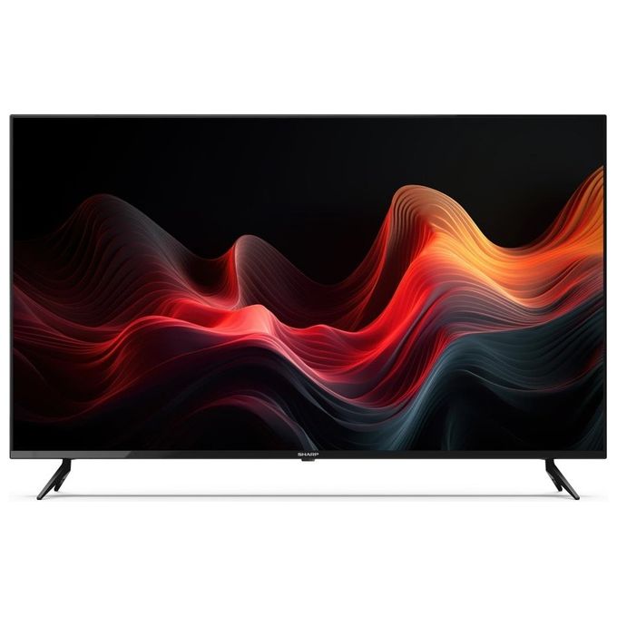Sharp 55GL4060 Smart TV 55 Pollici 4K Ultra HD Display LED Sistema Android DVBT2-C-S2 Classe F Wi-Fi colore Nero