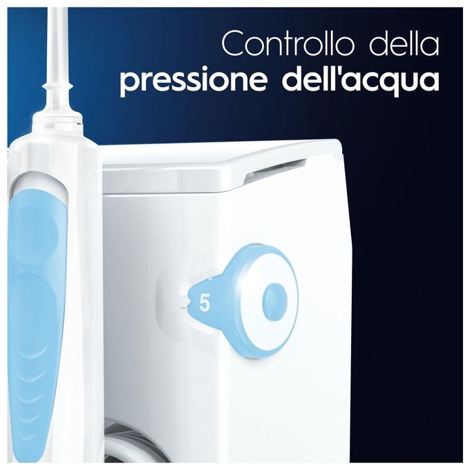 Oral-B Idropulsore Health Center Avanzato con 2 Beccucci Oxyjet 2 Beccucci con Getto d'Acqua