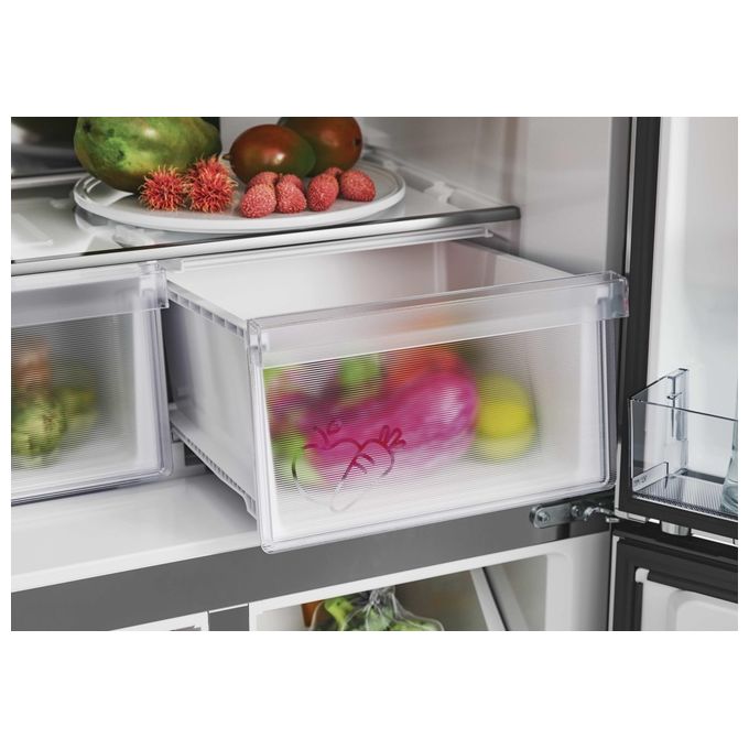 Hoover H-FRIDGE 700 MAXI HHCR3818ENPL Frigorifero Side-by-Side Libera Installazione 467 Litri Classe Energetica E Argento