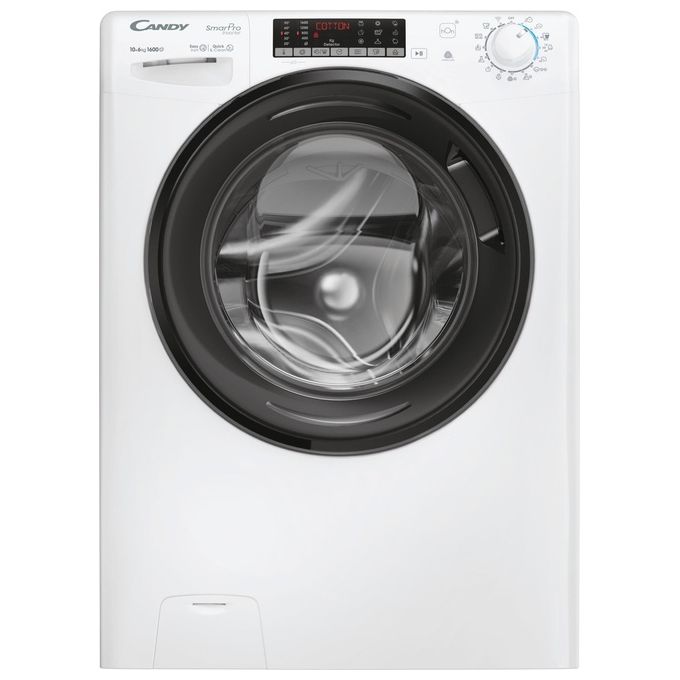 Candy CSOW61066TWMB6-S Smart Pro Inverter Lavasciuga 106 Kg Classe D Profondita' 58 cm Centrifuga 1600 giri Inverter Vapore Wi-Fi Bluetooth colore Bianco