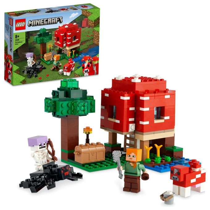 LEGO Minecraft La Casa dei Funghi