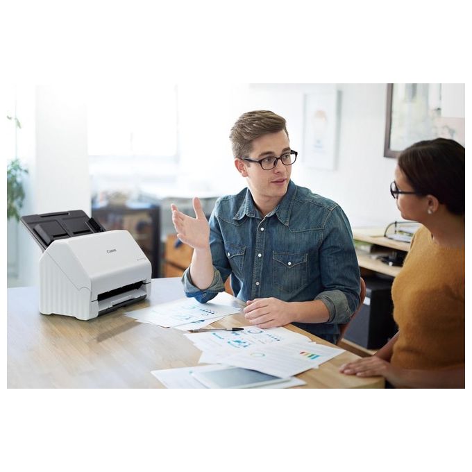Canon imageFORMULA R30 Scanner con ADF  Alimentatore di Fogli 600x600 DPI A4 Bianco