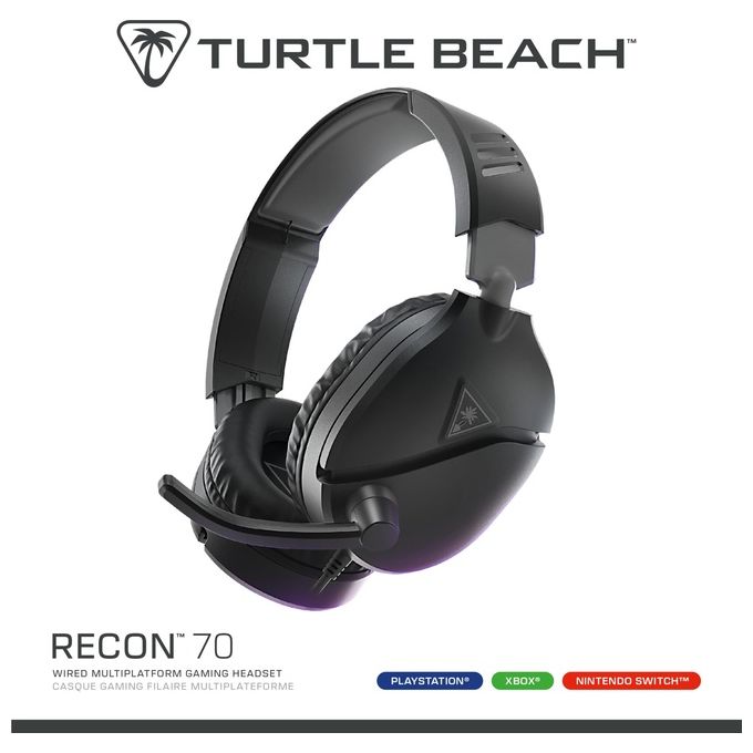 Turtle Beach Cuffie Gaming Recon Bianco Nero