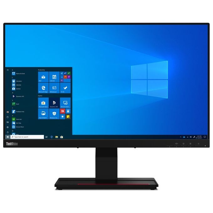 Lenovo ThinkVision T24t-20 LED Display 23.8'' 1920x1080 Pixel Full HD Touch Screen Capacitivo Nero