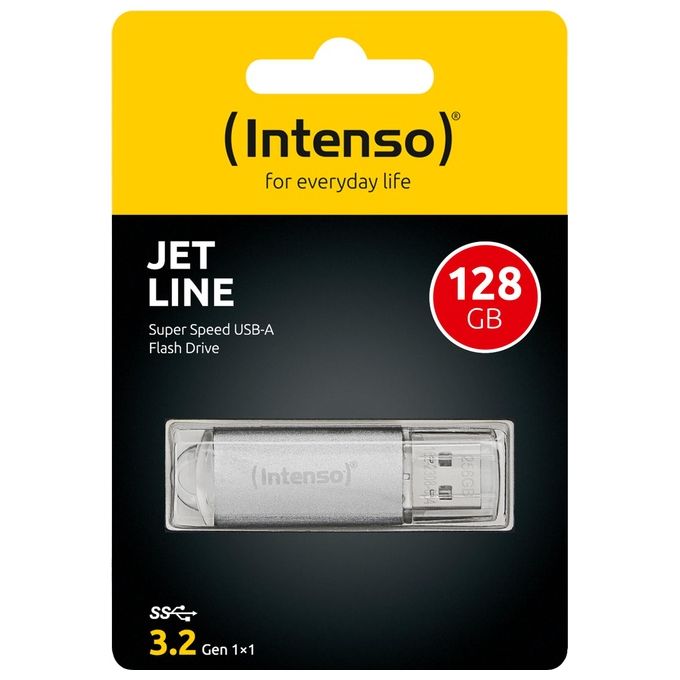 Intenso Memory Drive Flash Usb3.2 128Gb Usb Tipo A 3.2 Gen 1 Argento