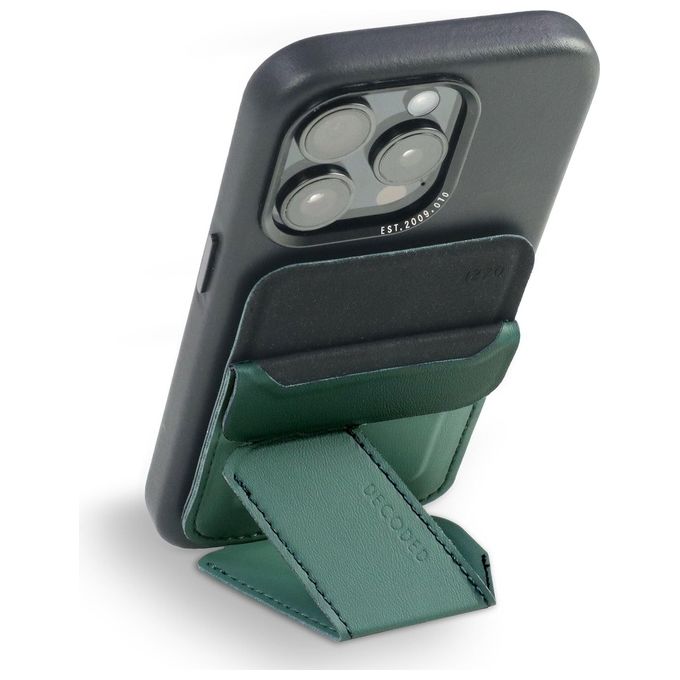 Decoded Silicone MagSafe Card Stand Sleeve Sage Leaf