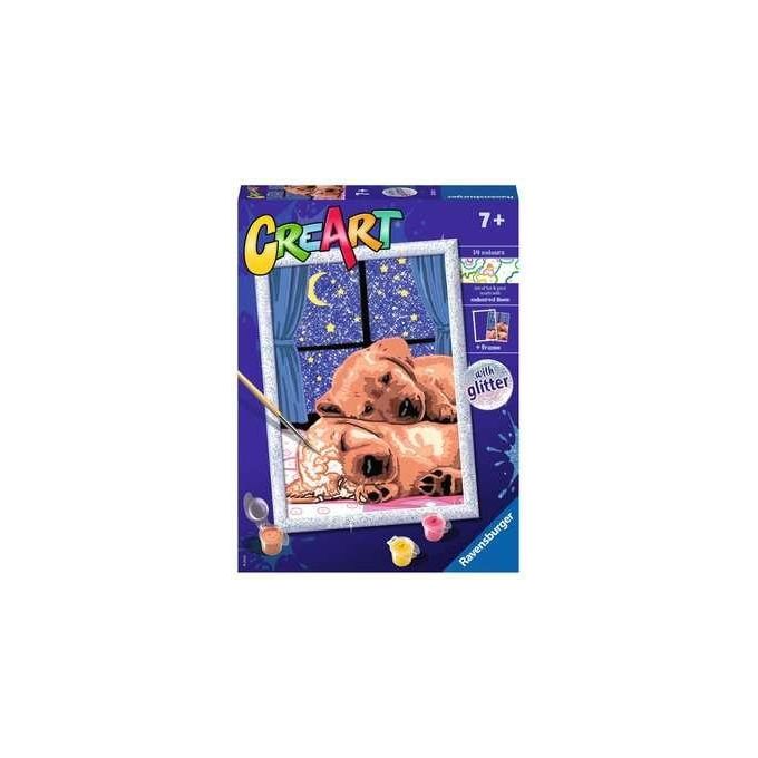 Ravensburger CreArt Serie D Coppia di Cagnolini