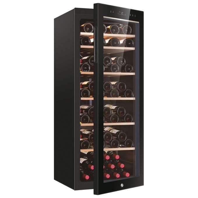 Haier HWS84GA Cantinetta Vini Frigo 84 bottiglie Classe G 1 Zona di raffreddamento Natural Airflow System Wine Bank 50 Serie 5