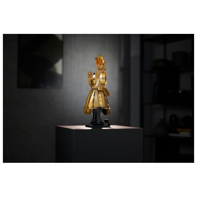 LEGO Super Heroes Marvel 76191 Guanto dell'Infinito di Thanos, Modello da Costruzione Avengers da Collezione, Set per Adulti