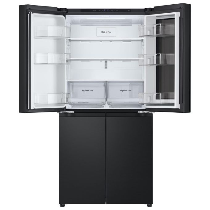 LG GMV860EPDE Frigorifero Multidoor InstaView Slim 530 Litri Classe E Wi-Fi Linear Cooling Total No Frost 835x1787x730 Matte Black