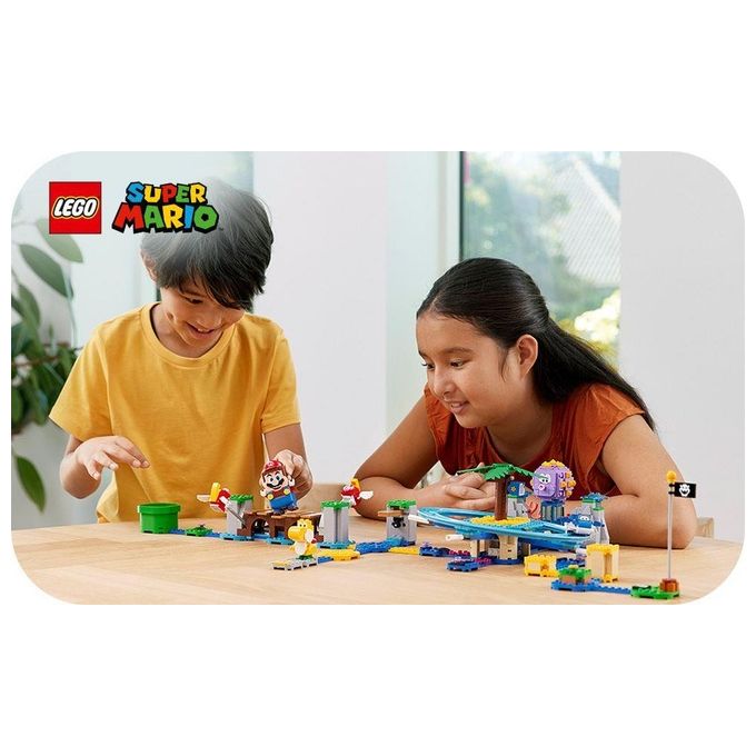 LEGO Super Mario Spiaggia del Ricciospino Gigante Expansion Set