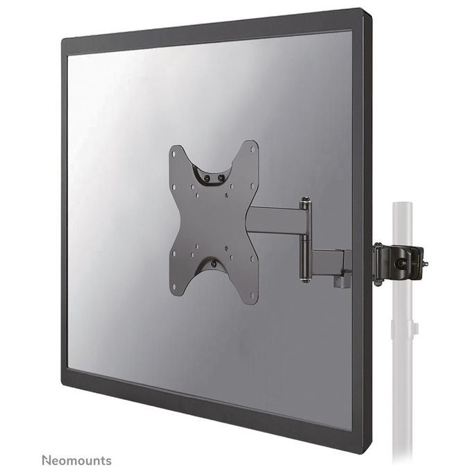 Neomounts FL40-450BL12 Supporto Palo Ø28-50mm per Schermi 23-42'' Nero