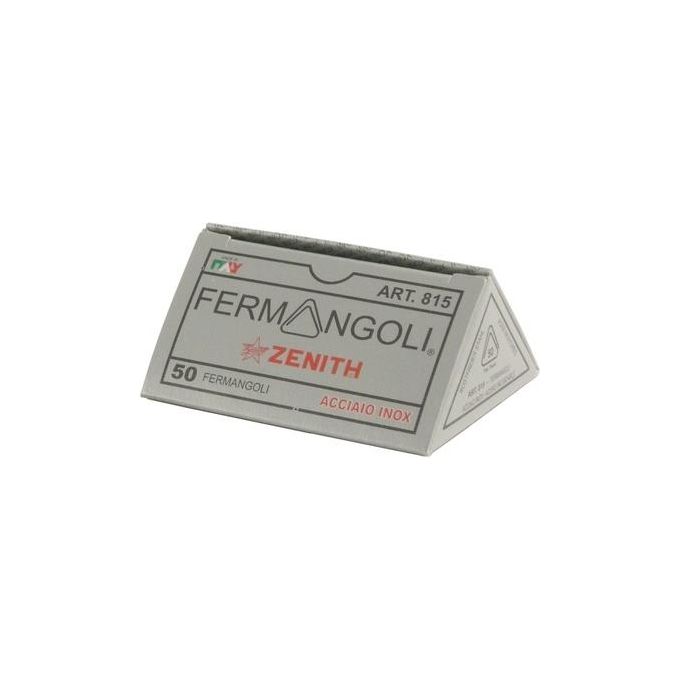 Zenith Confezione da 50 Fermangoli AcciAIO inox