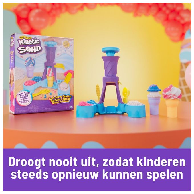 Spin Master Sabbia Creativa Kinetic Sand Gelateria Colorata