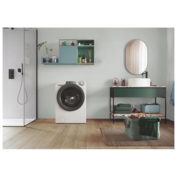 Candy RP496BWMR91S RapidÓ Pro Lavatrice Carica Frontale 9 Kg 1400 rpm Classe A Inverter Vapore Wi-Fi (85x60x54 cm) colore Bianco
