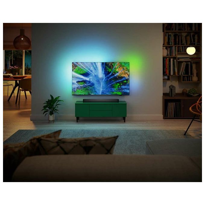 Philips TAB5109 Soundbar 2.0-2 canali 120W DTS Virtual X Bluetooth 5.4 HDMI ARC Connessione ottica e connettivita' USB Grigio Scuro