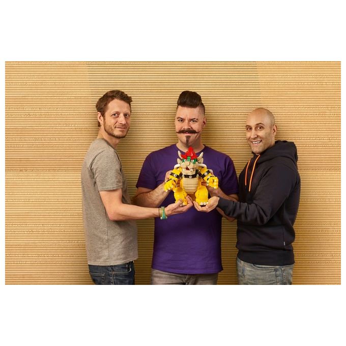 LEGO Super Mario 71411 Il Potente Bowser, Kit di Costruzioni per Adulti, Idee Regalo, Personaggio Snodabile 3D da Collezione