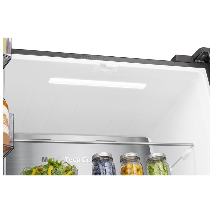 Hisense RQ5P470SMIE – Frigorifero Americano Side by Side 483 L, Classe E, Total No Frost,  Inox