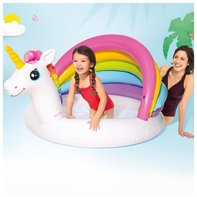 Intex  Piscina Baby Pool Unicorno Cm 127X102X69 I,6
